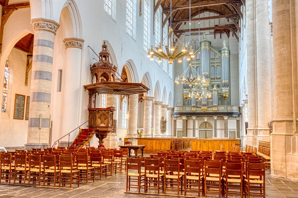 hdr nieuwe oude kerk delft praalgraf willem van oranje protestant religie rooms katholiek kerkfotografie religion erfgoed kathedraal basiliek bezienswaardigheid